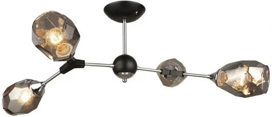 MD.4209-4-S CH+BK Потолочная люстра Imex MD.4209-4-S CH+BK