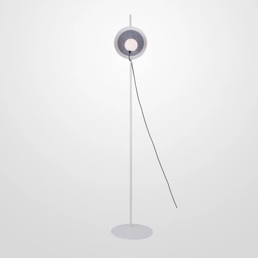 Margott-Fl01 Торшер Margott Fl D25 White By ImperiumLoft Margott-Fl01 (220V, выключатель, шар)
