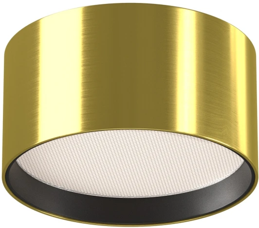 C091CL-12W4K-BS Накладной потолочный светильник Maytoni Glare C091CL-12W4K-BS (LED, 220V, круглые)