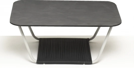 GRAY-90-60-G-4sis white "Глория" журнальный стол 90х60см из HPL, цвет "серый гранит" 4SIS арт.УТ-00008355