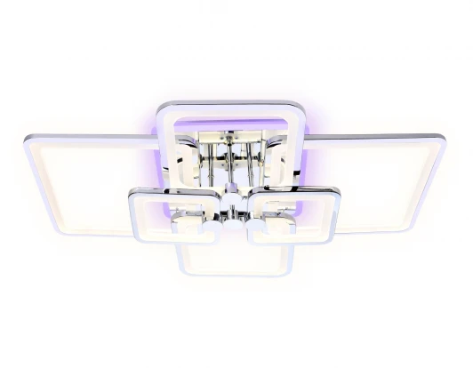 FA5307 Потолочная люстра Ambrella FA FA5307 (регулировка яркости, LED, 220V, пульт управления, управление смартфоном, умный дом - PC.Lamper)