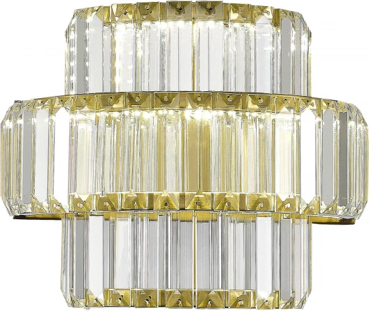 SL1622.311.01 Настенный светильник ST Luce Tivoli SL1622.311.01 Латунь/Прозрачный LED 1*21W 4000K (220V)