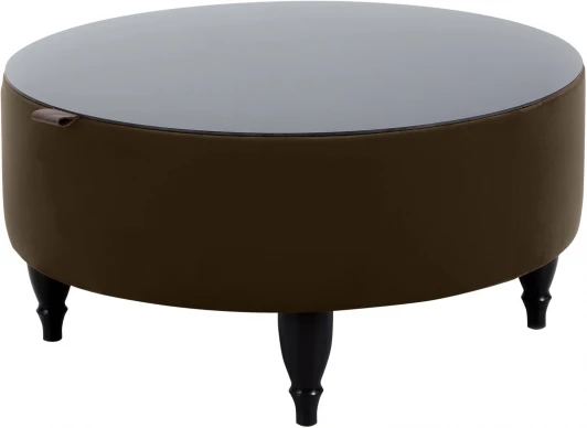 334804 Стол журнальный Italia ОГОГО (арт.334804), (ЛДСП/Темно-коричневый)