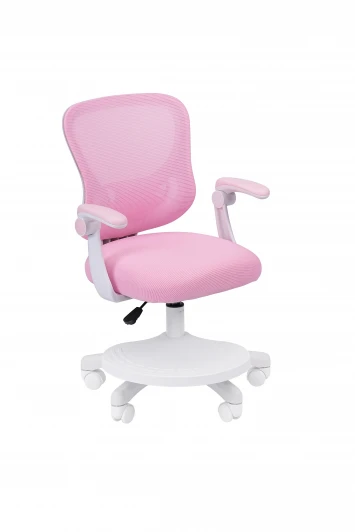 CHAIRMAN CH106 с подножкой Кресло детское компьютерное CHAIRMAN CH106 розовый, с подножкой 7187530