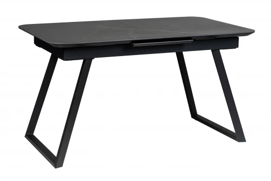 4103211h Стол Пеле раздвиж. 120-150 Керамогранит Темный Мрамор