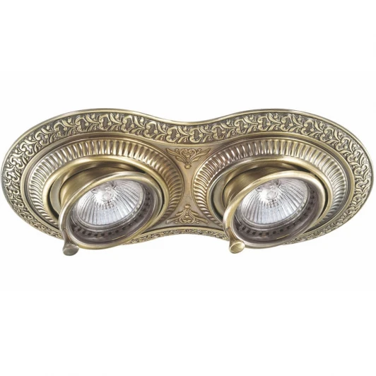 370012 Встраиваемый точечный светильник Novotech Vintage 370012