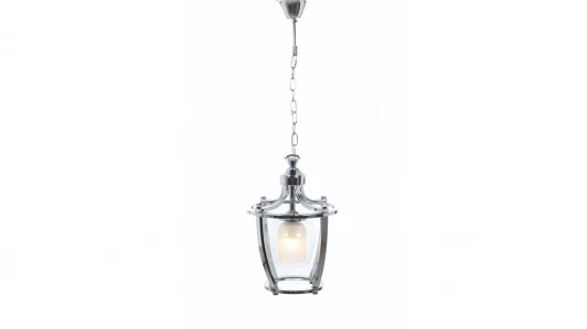 LDP 1231-1 CHR+WT Подвесной светильник Lumina Deco Brooklin  LDP 1231-1 CHR+WT