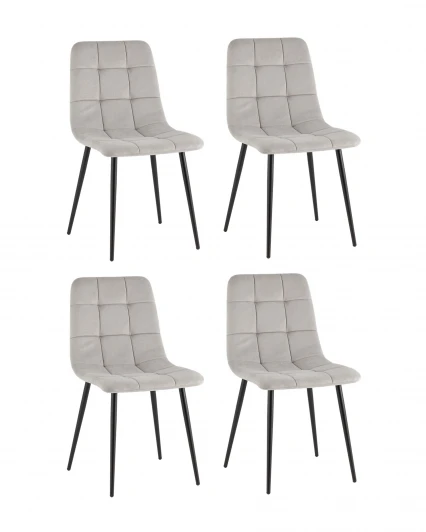 УТ000042240 Стул Одди Original светло-серый 4 шт. Stool Group УТ000042240