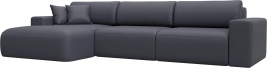 127793L Диван угловой Лига-036 НПБ Классик Лонг левый угол Лига Диванов (Экокожа) арт.127793L