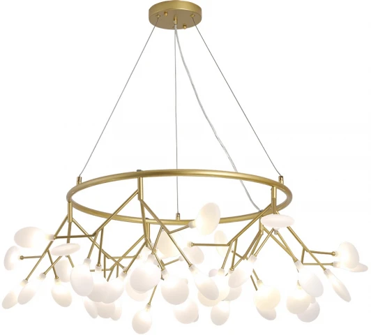 A7272SP-45GO Подвесная люстра Arte Lamp Candy A7272SP-45GO (220V, на тросе, лепестки, ветки)