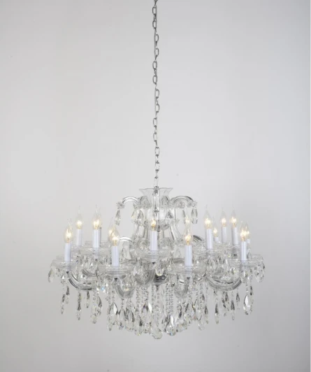 Gloria E 1.1.18.600 N Подвесная люстра Dio D`arte Gloria Gloria E 1.1.18.600 N (220V, хрусталь, на цепи, подсвечник, свеча)