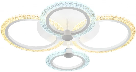 FA4061 Потолочная люстра Ambrella Acrylica FA4061 (регулировка яркости, LED, 220V, пульт управления, кольцо)