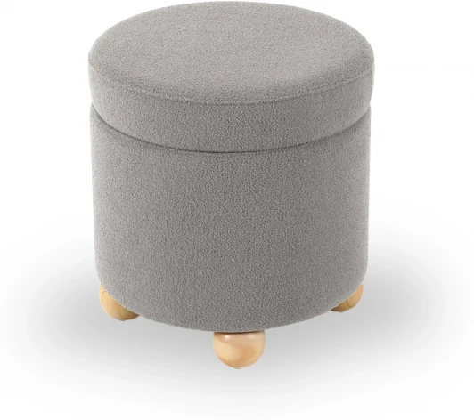 902545 Пуфик Kit ОГОГО Обстановочка! (Мех/Серый) арт.902545