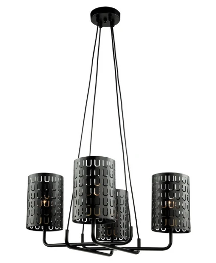 4002/4P-BK-GR Подвесная люстра Lumien Hall Тейл 4002/4P-BK-GR