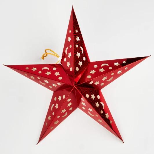 ULD-H4545-005/STA/2AA WARM WHITE IP20 RED STAR Фигура светодиодная «Красная звезда» на батарейках 2AA (не в/к) 5 светодиодов. теплый белый свет Uniel ULD-H4545-005/STA/2AA WARM WHITE IP20 RED STAR