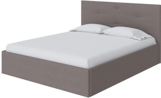 1916220 PROxSON Кровать Mono (Ткань: Рогожка Тетра Мраморный) 140x200