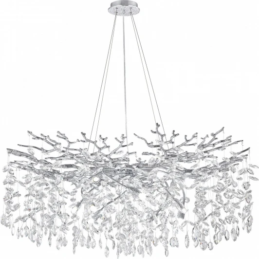 23110.1000.14.G9.B CR Подвесная люстра хрустальная Arte Milano Milano-1 23110.1000.14.G9.B CR (220V, на тросе)