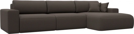 124678 Диван угловой Лига-036 НПБ Классик Лонг правый угол Лига Диванов (Рогожка) арт.124678