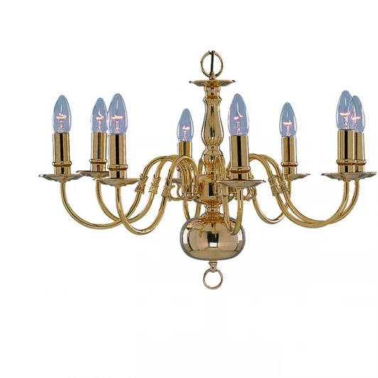 A1019LM-8PB Подвесная люстра Arte Lamp Flemish A1019LM-8PB