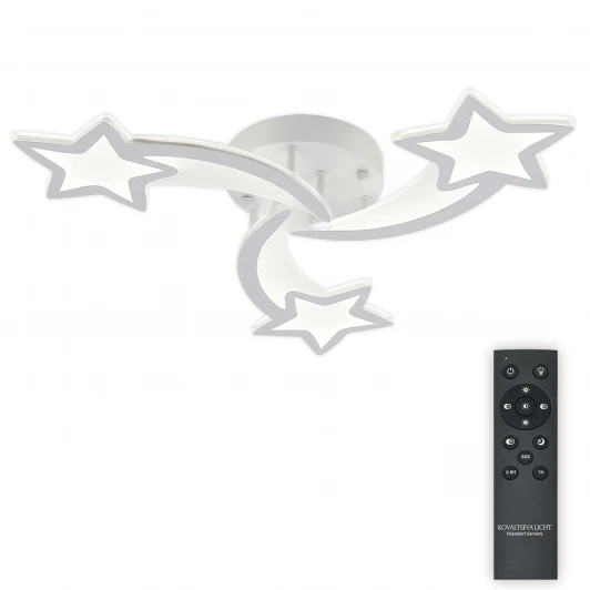 LED LAMPS 85010 Потолочная люстра светодиодная с пультом звезды Natali Kovaltseva Star Ii LED LAMPS 85010
