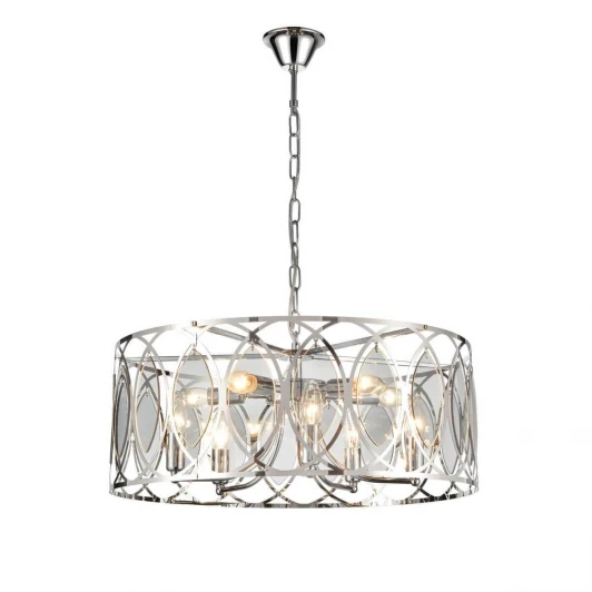 VL3153P10 Подвесная люстра Vele Luce Angela VL3153P10 (220V, на цепи, свеча, круглые)