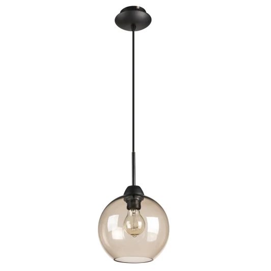 2-5508-1-BK E27 Подвесной светильник Максисвет Ивент 2-5508-1-BK E27