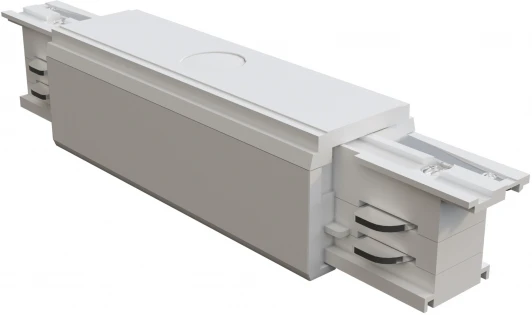TRA005C-31W Коннектор прямой Trinity белый (трехфазный) Maytoni Technical TRA005C-31W (220V)