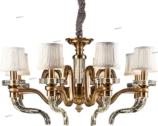 403/8-LEDOldbronze Подвесная люстра IDLamp Ines 403/8-LEDOldbronze