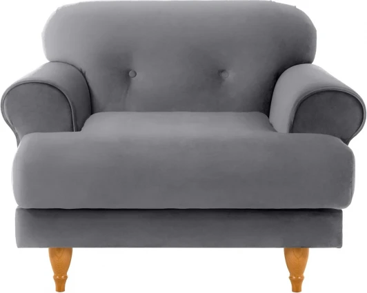 339947 Кресло Italia ОГОГО (арт.339947), (Ткань/Серый)