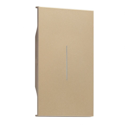 ACH01M2 Клавиша 2-ух модульная шампань матовый Meiton ACH01M2