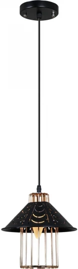 02501-0.9-01 BK+GD Подвесной светильник Reluce 02501-0.9-01 BK+GD (220V, на проводе)