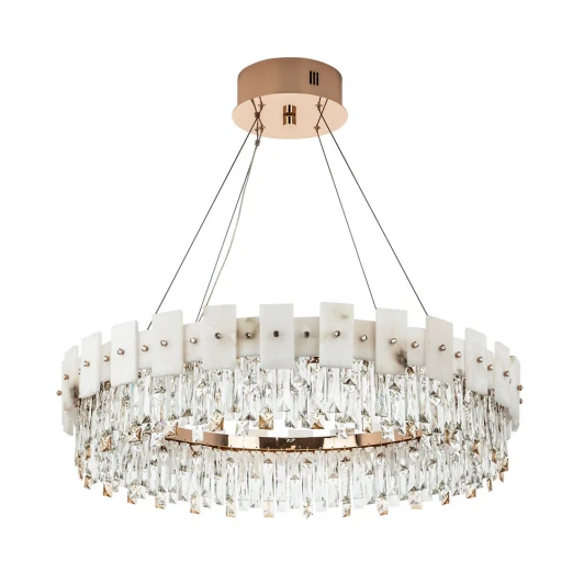 ML.6980.800P GD Подвесная люстра светодиодная с регулировкой цветовой температуры Modelux MODELUX ML.6980.800P GD