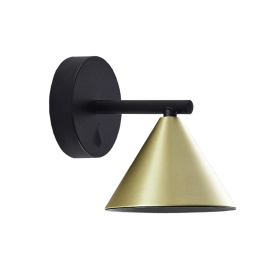 WSL-GU10/W08G Бра Wolta WSL-GU10/W08G под лампу GU10 Черный / Золотой BELLO