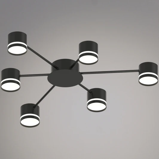 06730-0.3-06 GX53 BK Потолочная люстра Reluce 06730-0.3-06 GX53 BK