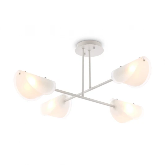FR5228PL-04W Потолочная люстра на штанге Freya Mallow FR5228PL-04W