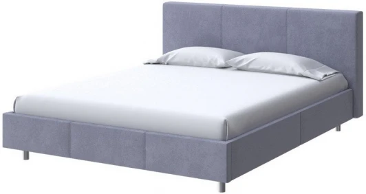 2015965 PROxSON Кровать Novo (Ткань: Велюр Casa Благородный серый) 160x200