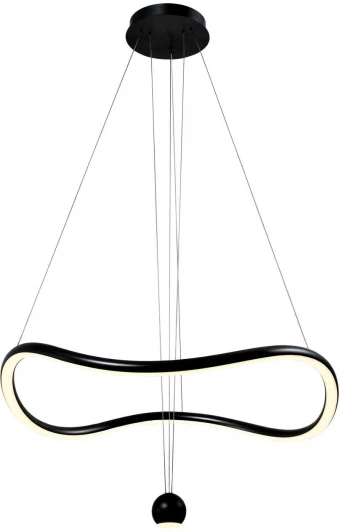 SL6209.403.40 Подвесной светильник ST Luce Orione SL6209.403.40 Черный/Черный, Белый LED 1*40W 3000K (220V, на тросе)