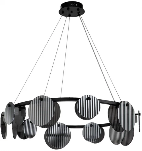 4008/02/10P Подвесной светильник светодиодный Stilfort Relux 4008/02/10P (220V, пульт управления, на тросе, круглые)