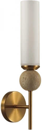 6625/1W Бра Odeon Light Lolla 6625/1W под латунь/металл/стекло/камень E14 1*E14 40W 220V (шар)