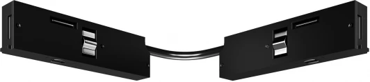 TRA184CPC-1B-7.5 Коннектор питания угловой 7.5см Levity Maytoni Accessories for tracks Levity TRA184CPC-1B-7.5 (24V)