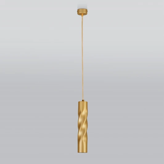 50136/1 LED золото Подвесной светильник Eurosvet Scroll 50136/1 LED золото