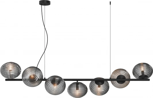 MOD268PL-07B Подвесной светильник Maytoni Reels MOD268PL-07B (220V, на проводе, шарики)