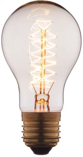 1004 Ретро лампочка накаливания Эдисона E27 60 Вт теплое желтое свечение Loft It 1004 1004