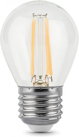 105802211 Лампочка светодиодная филаментная Gauss Filament 105802211 Шар 11W 830lm 4100К Е27 LED