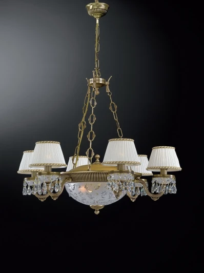 L 6400/6+3 Подвесная люстра Reccagni Angelo L 6400/6+3