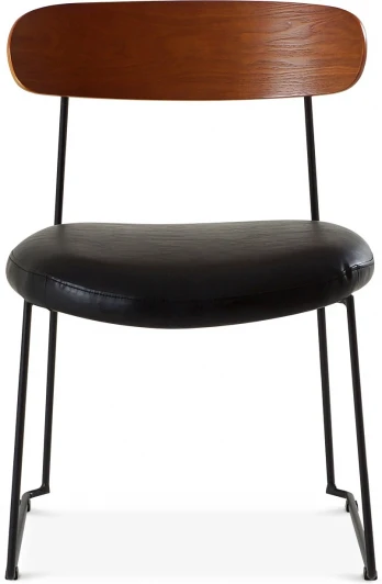 930816 Обеденный стул Arise ОГОГО Обстановочка! (Экокожа/Коричневый,Черный) арт.930816