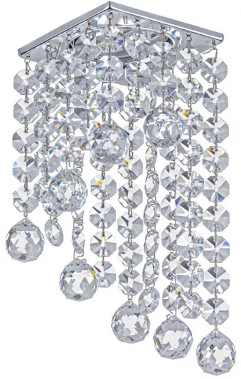 Tayo GU10.5.14.8x8.715 N Встраиваемый светильник хрустальный Dio D'Arte Tayo Nickel GU10.5.14.8x8.715 N