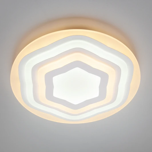 90117/1 белый Потолочный светильник Eurosvet Siluet 90117/1 белый