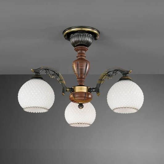 PL.8630/3 Потолочная люстра Reccagni Angelo 8630 PL 8630/3 (220V)