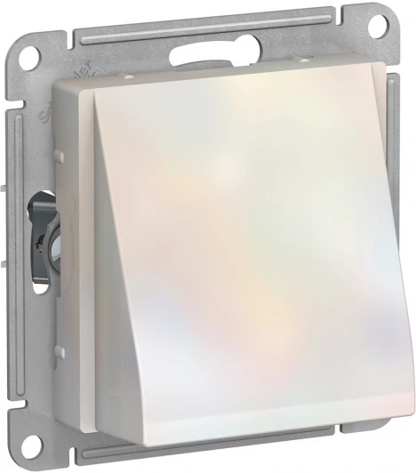 ATN000499 Вывод кабеля встраиваемый (жемчужный) Systeme Electric AtlasDesign ATN000499